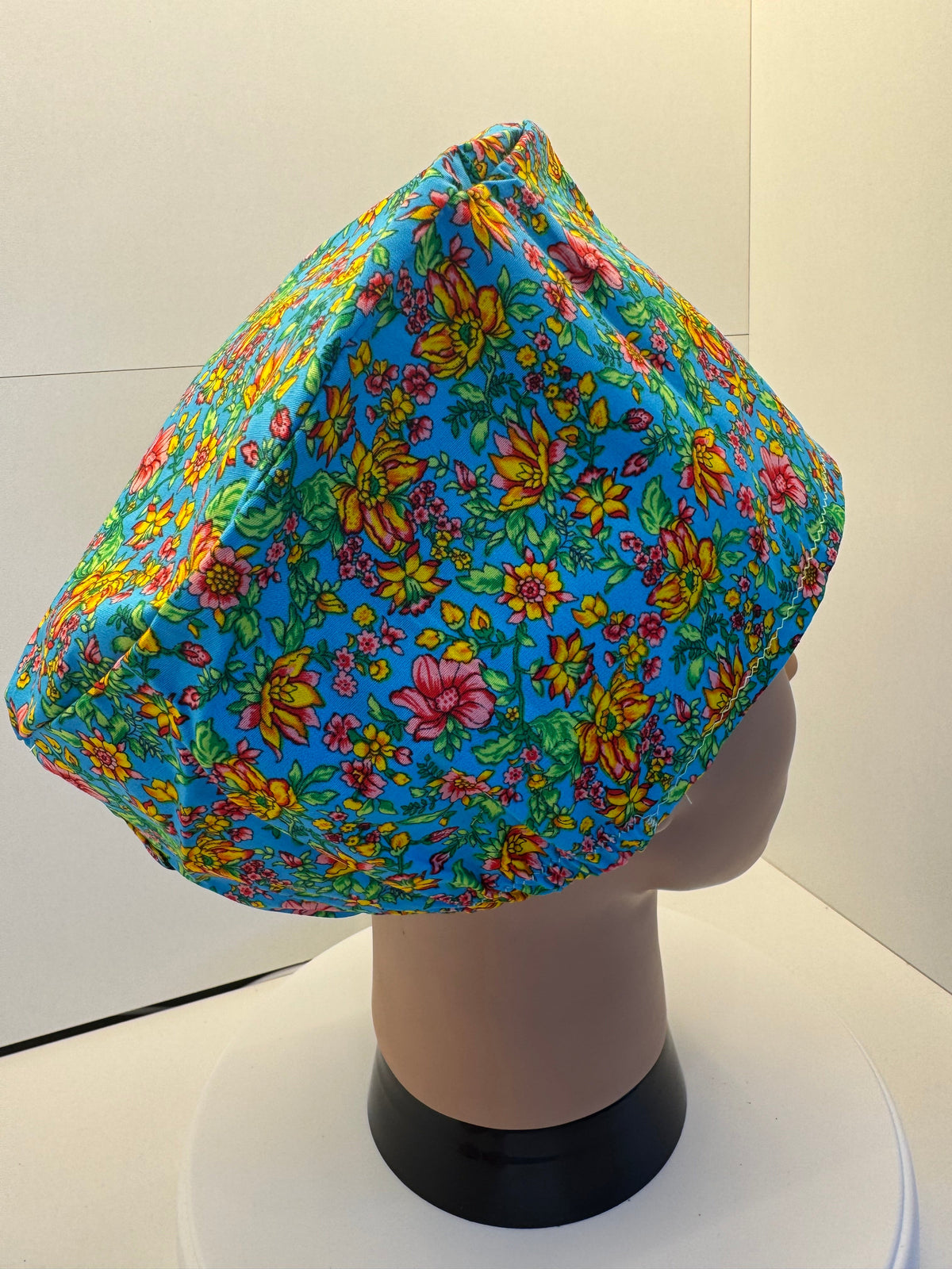 Non-stretch 100% cotton elasticated back hats
