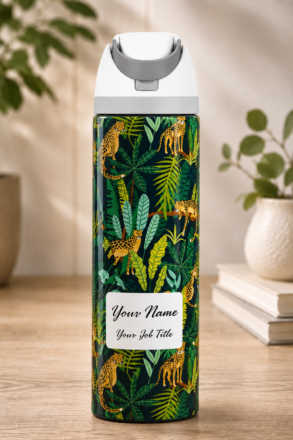 Jaguar Jungle Design Water Bottle 720/960ml