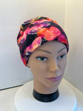 Nebula Hearts Soft Jersey Fabric theatre scrub cap / hat.  Ethically made. Standard and Large size