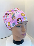 Pink Wizard of Oz/ Wicked Premium Cotton Jersey super soft theatre scrub hat/cap