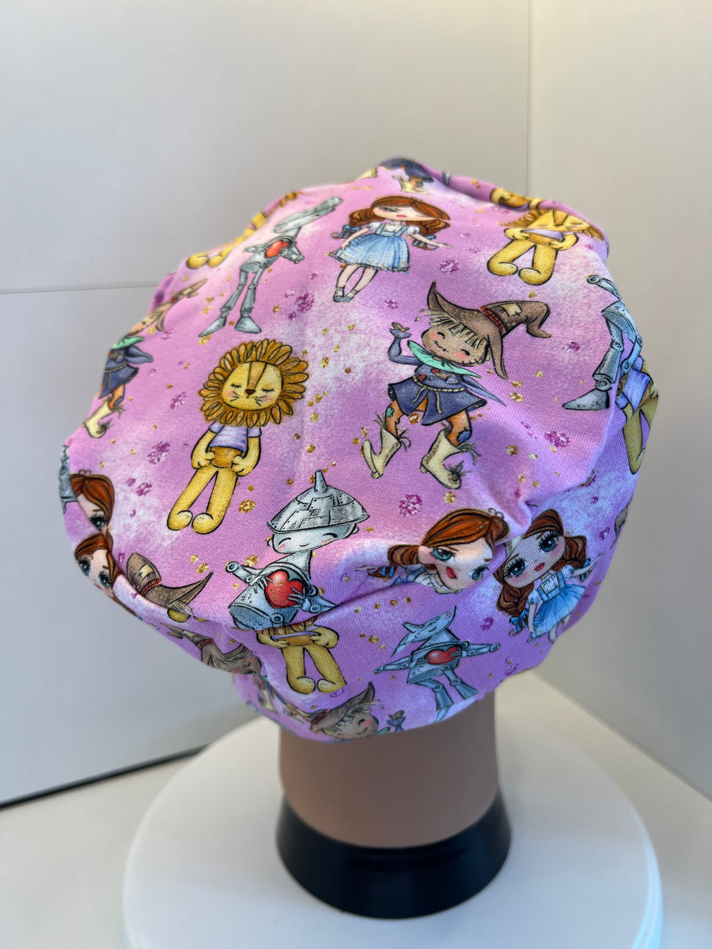 Pink Wizard of Oz/ Wicked Premium Cotton Jersey super soft theatre scrub hat/cap
