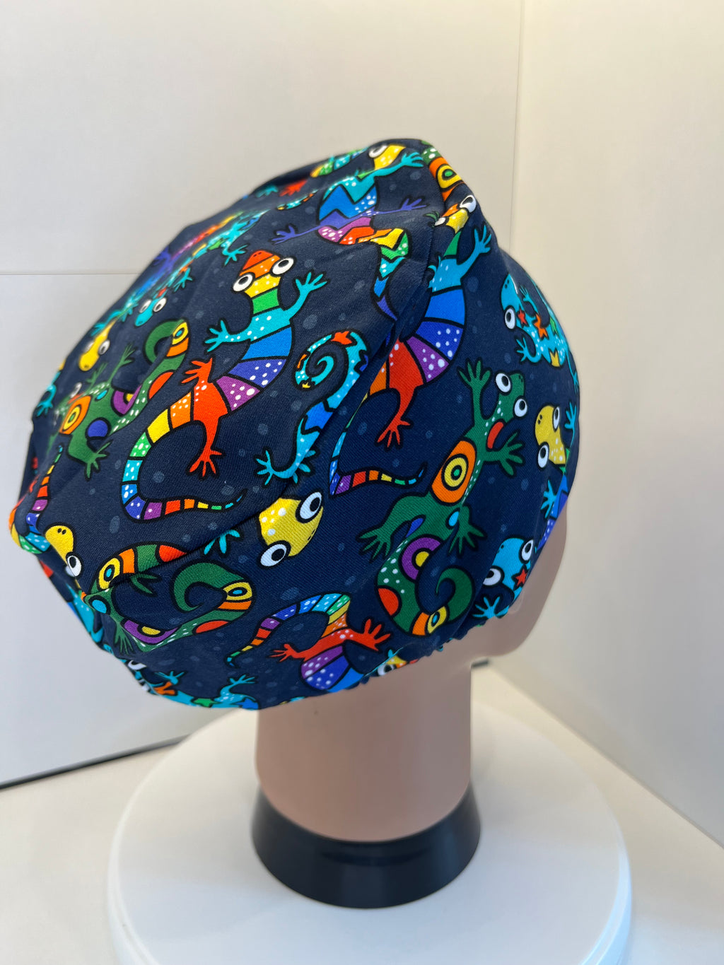 Rainbow Lizards Premium Jersey super soft and smooth cotton theatre scrub hat/cap
