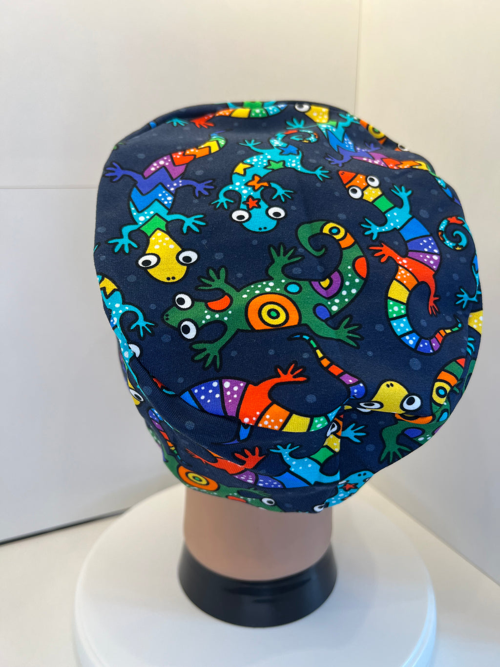Rainbow Lizards Premium Jersey super soft and smooth cotton theatre scrub hat/cap