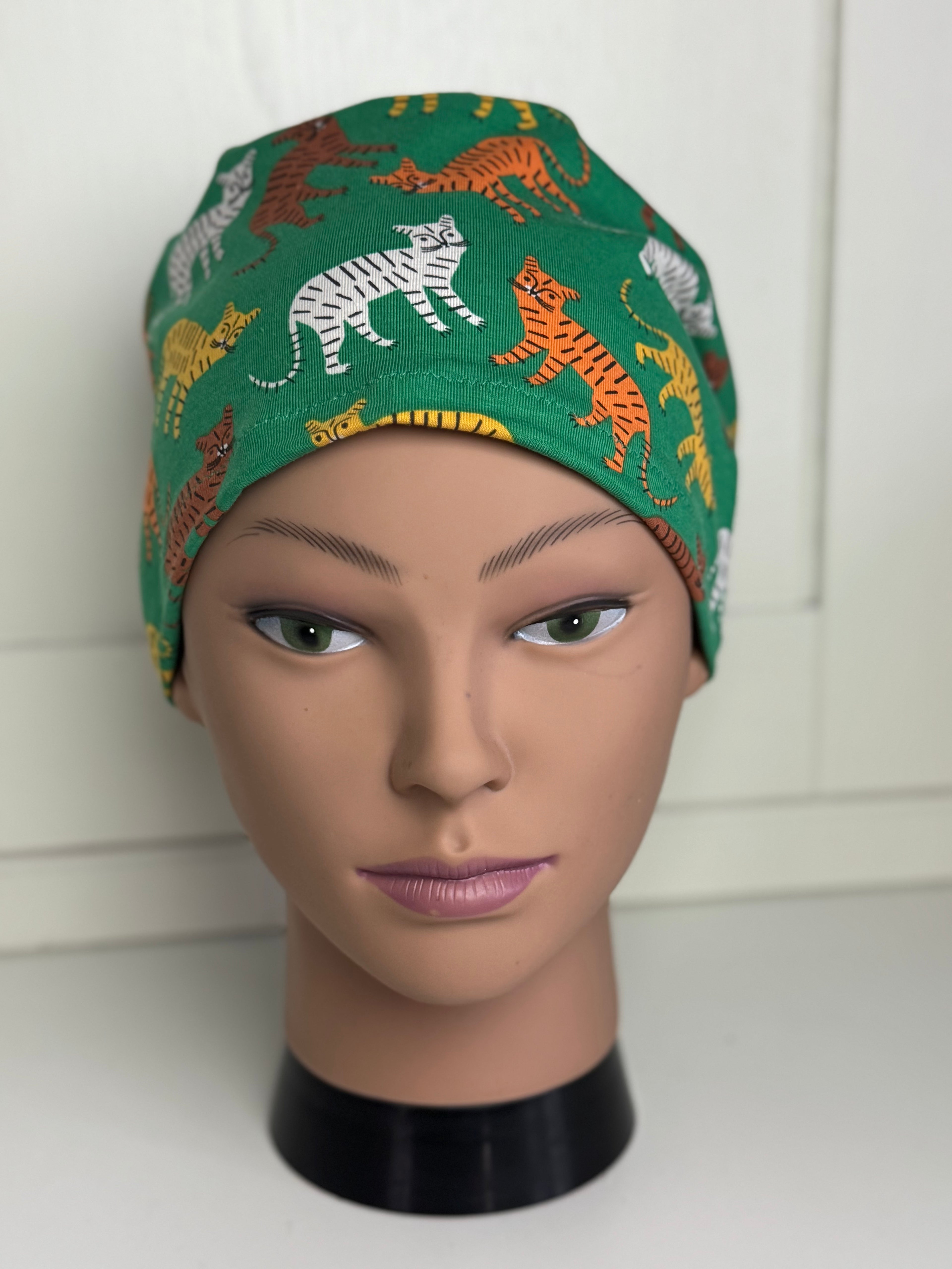 Hey Tiger Premium Cotton Jersey super soft theatre scrub hat/cap