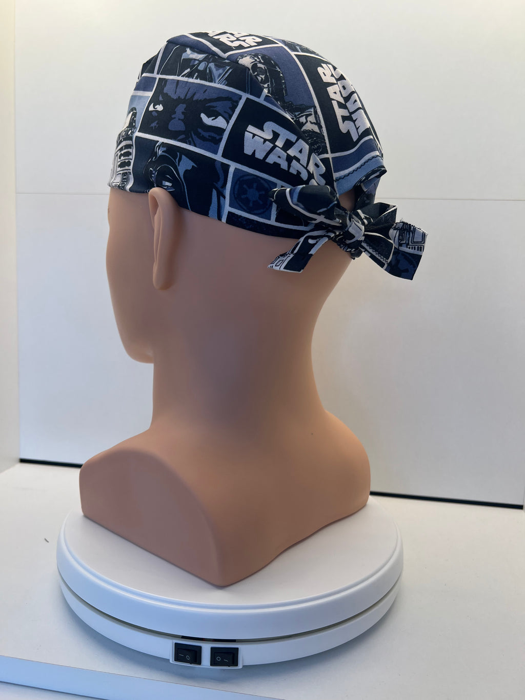 Star Wars Fabric Tie-Back Surgical/Theatre Scrub Hat/Cap. UK Handmade