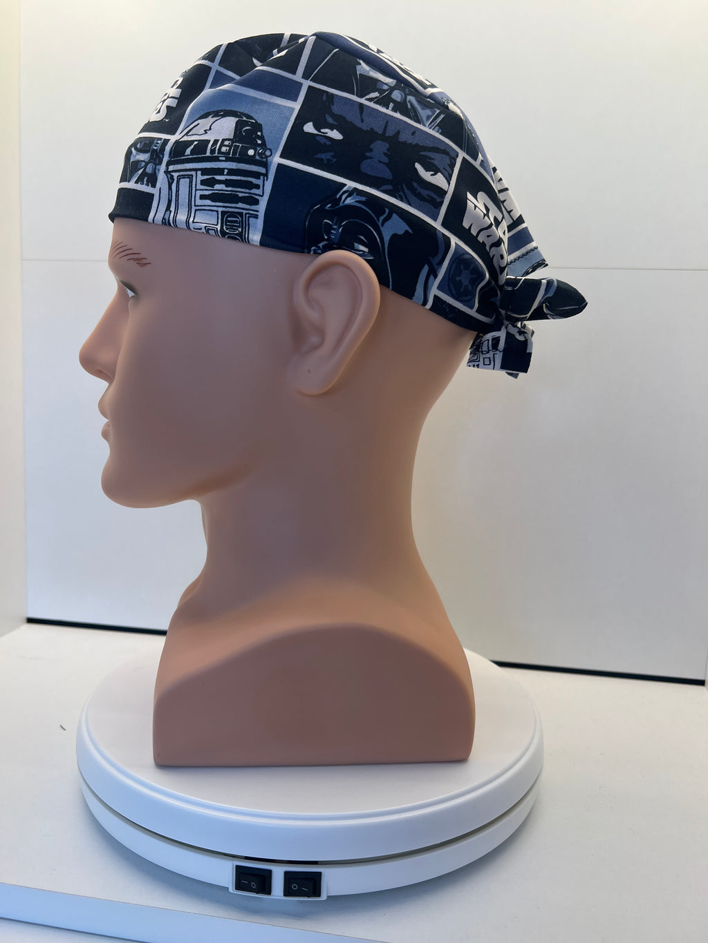 Star Wars Fabric Tie-Back Surgical/Theatre Scrub Hat/Cap. UK Handmade