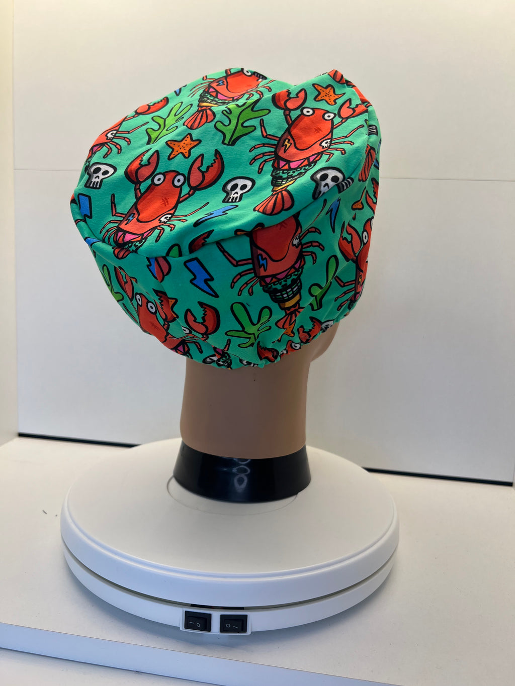 Lobster Lagoon Jersey Theatre Hat.  Standard & Large Size.