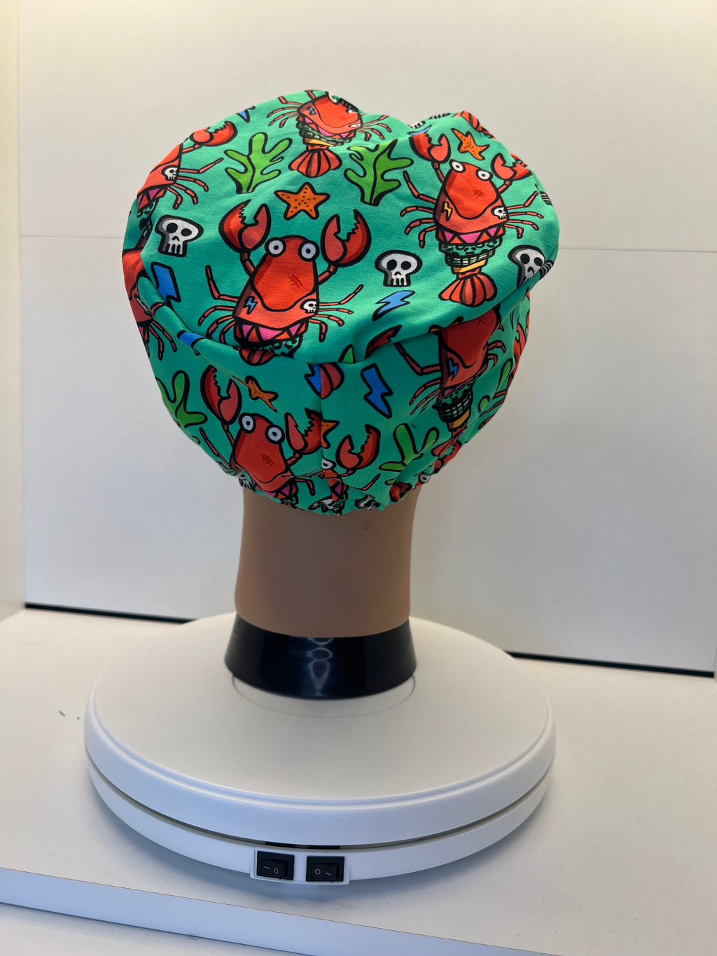 Lobster Lagoon Jersey Theatre Hat.  Standard & Large Size.