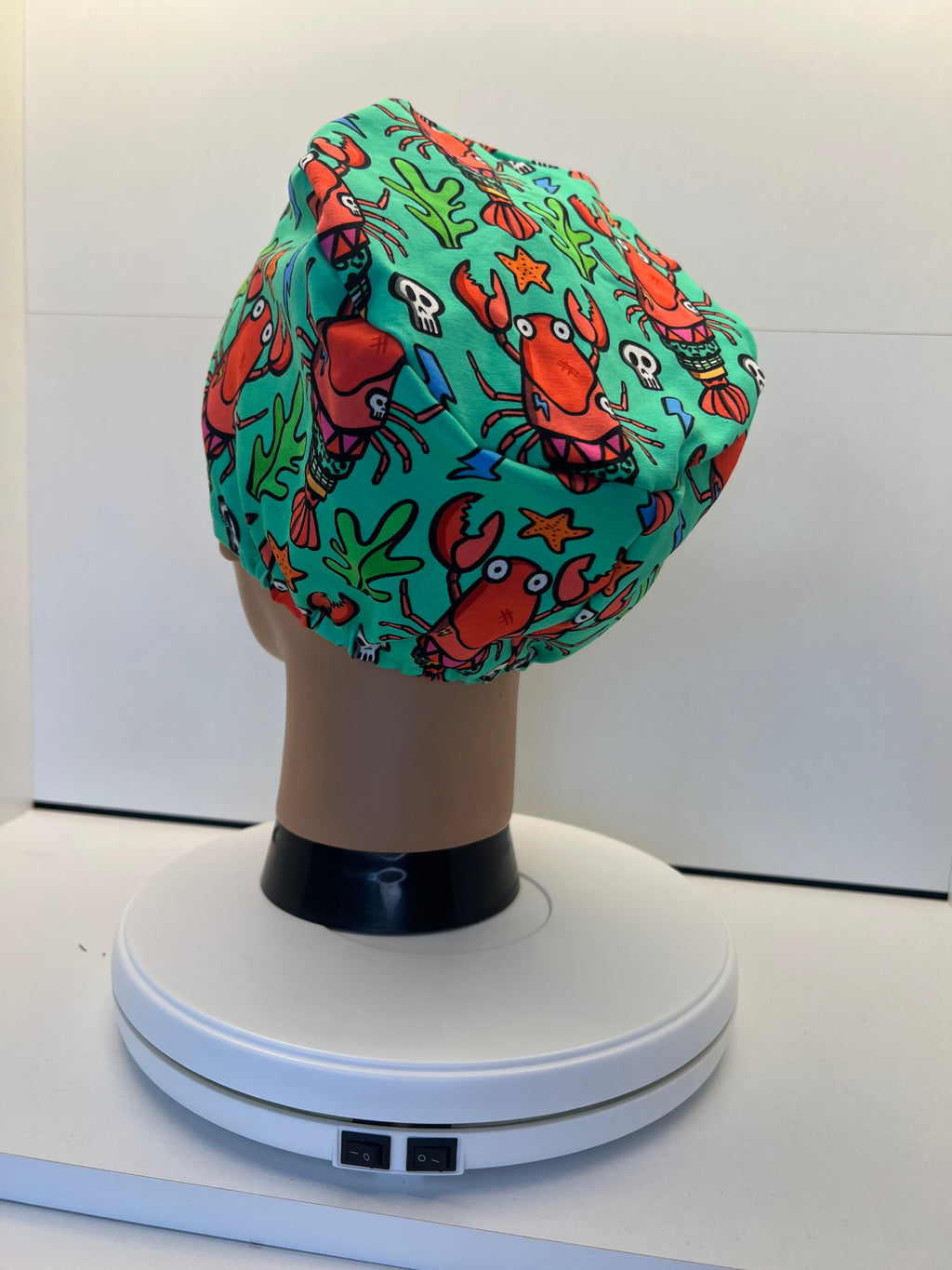 Lobster Lagoon Jersey Theatre Hat.  Standard & Large Size.