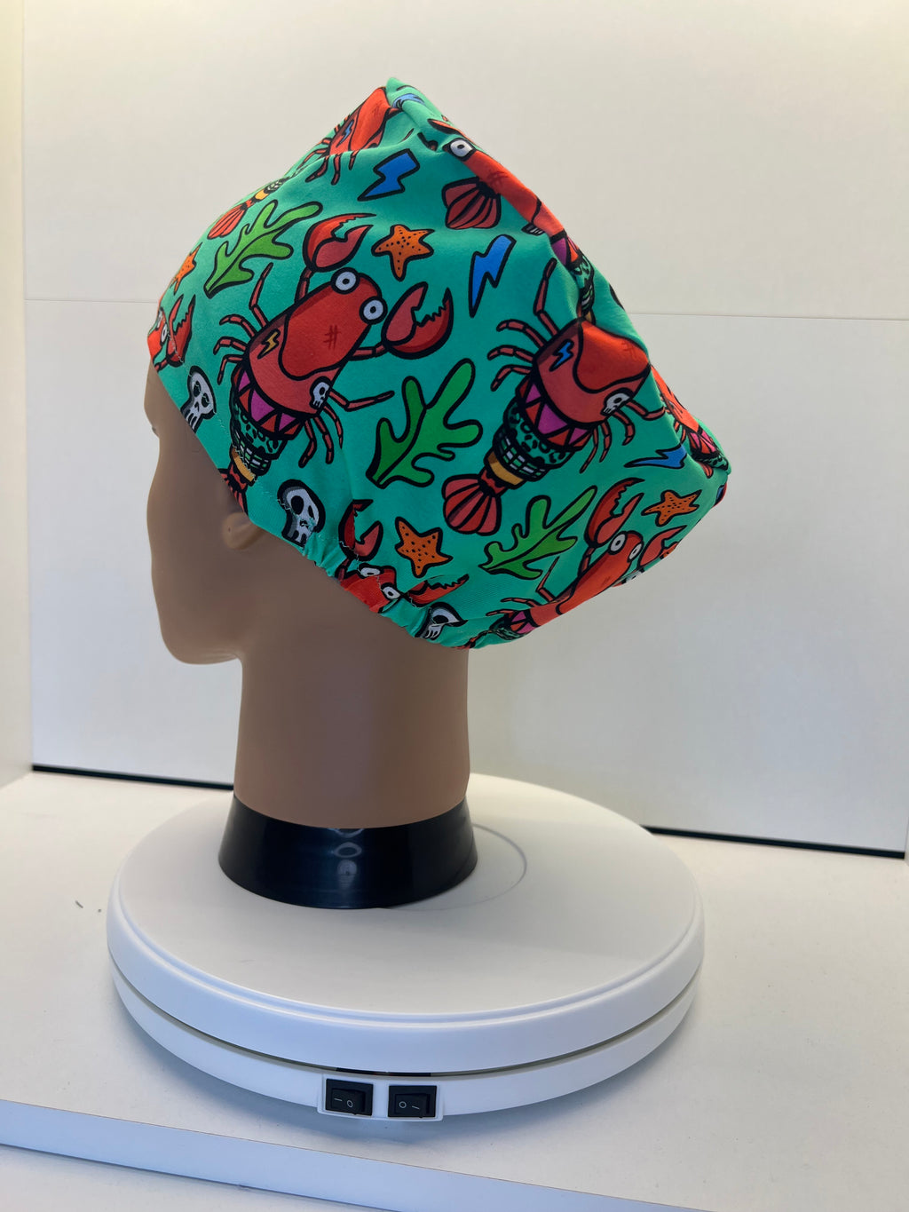 Lobster Lagoon Jersey Theatre Hat.  Standard & Large Size.