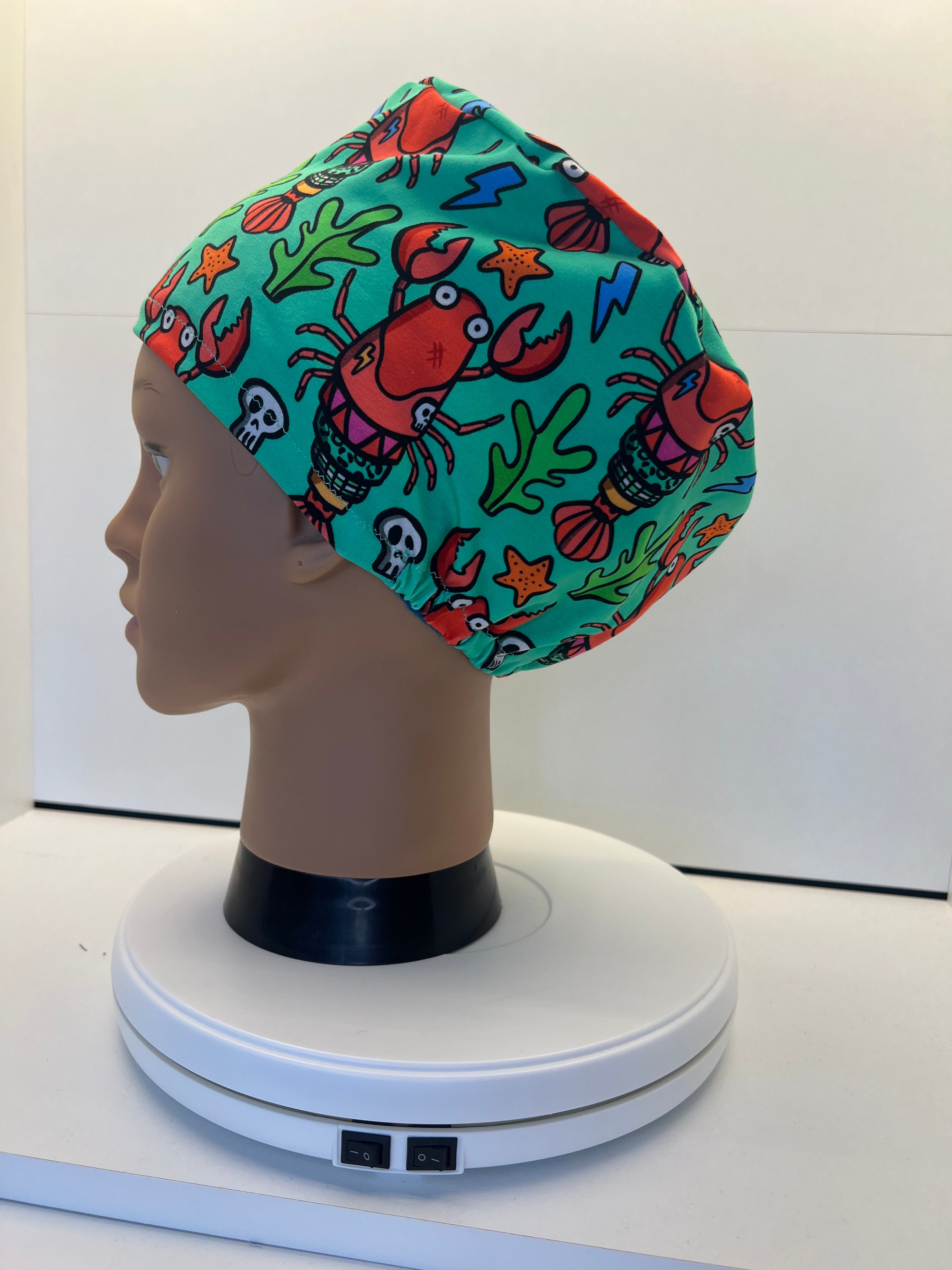 Lobster Lagoon Jersey Theatre Hat.  Standard & Large Size.