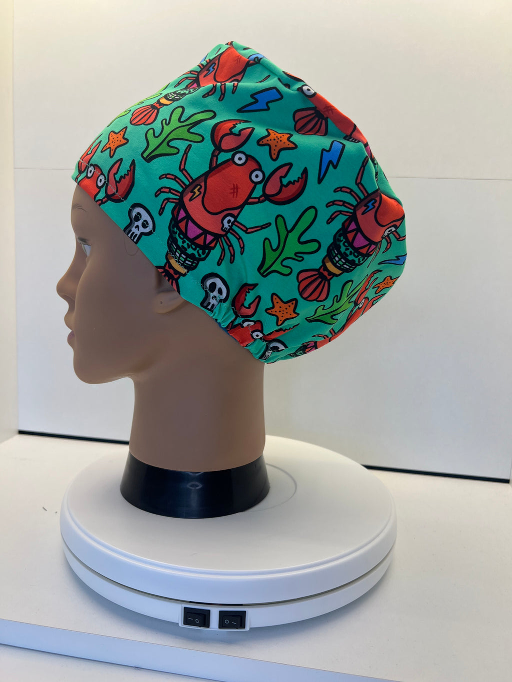 Lobster Lagoon Jersey Theatre Hat.  Standard & Large Size.