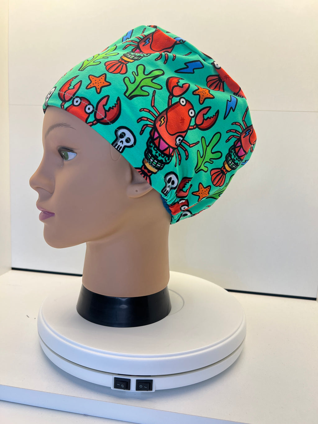 Lobster Lagoon Jersey Theatre Hat.  Standard & Large Size.