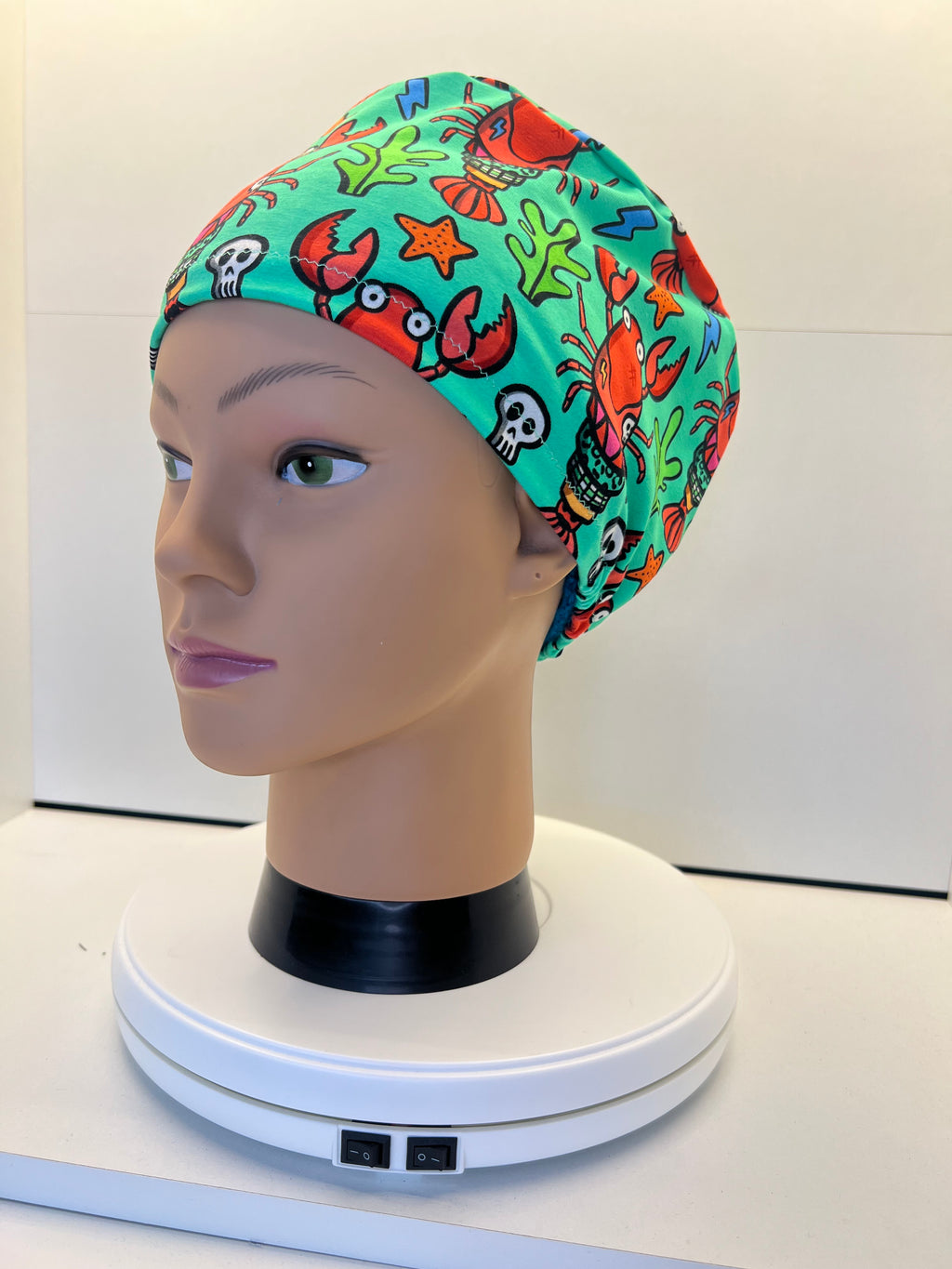 Lobster Lagoon Jersey Theatre Hat.  Standard & Large Size.