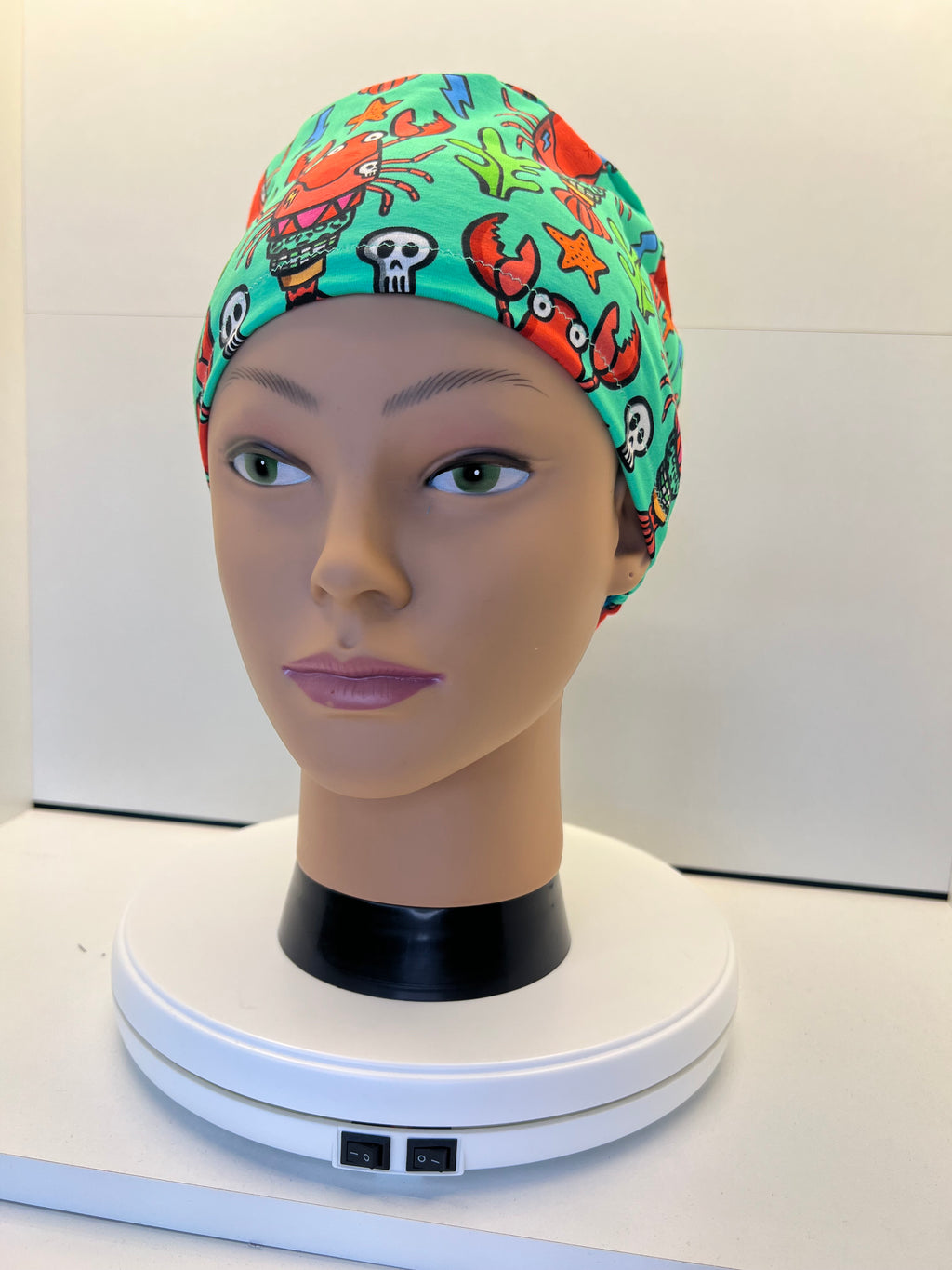 Lobster Lagoon Jersey Theatre Hat.  Standard & Large Size.