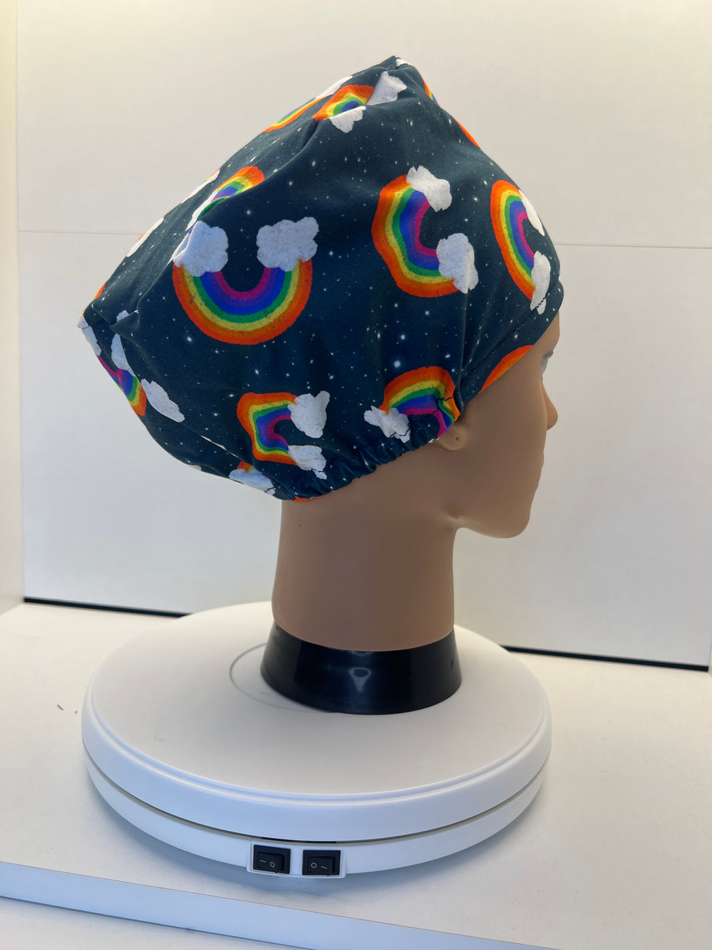 Starlight Rainbows Jersey Theatre Hat.  Standard & Large Size.