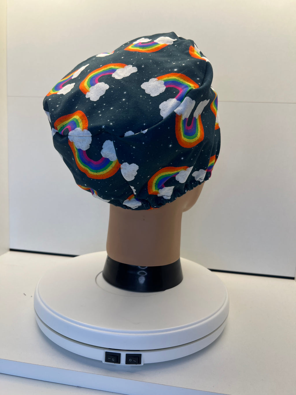Starlight Rainbows Jersey Theatre Hat.  Standard & Large Size.