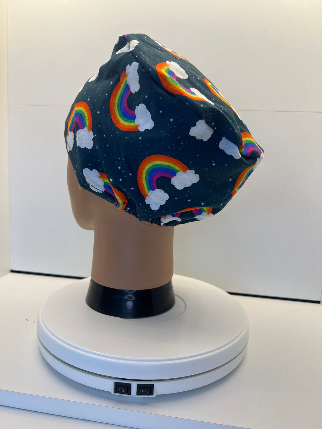 Starlight Rainbows Jersey Theatre Hat.  Standard & Large Size.