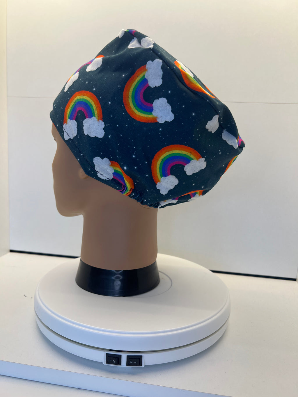 Starlight Rainbows Jersey Theatre Hat.  Standard & Large Size.