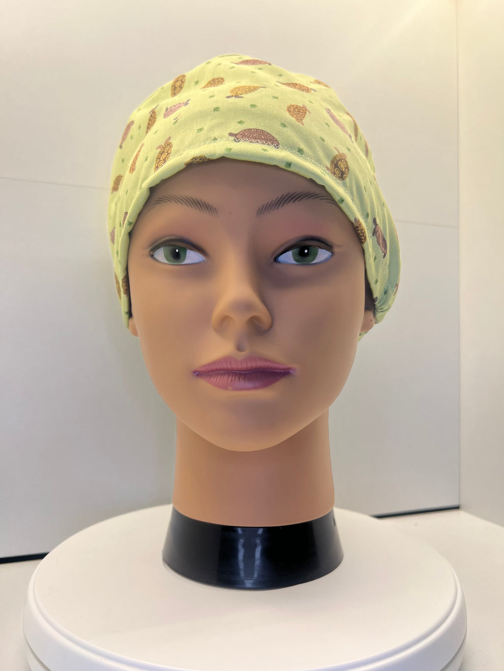Tiny Tortoises 100% Cotton Scrub Cap/Theatre Hat - UK Handmade