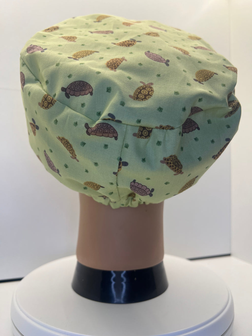 Tiny Tortoises 100% Cotton Scrub Cap/Theatre Hat - UK Handmade