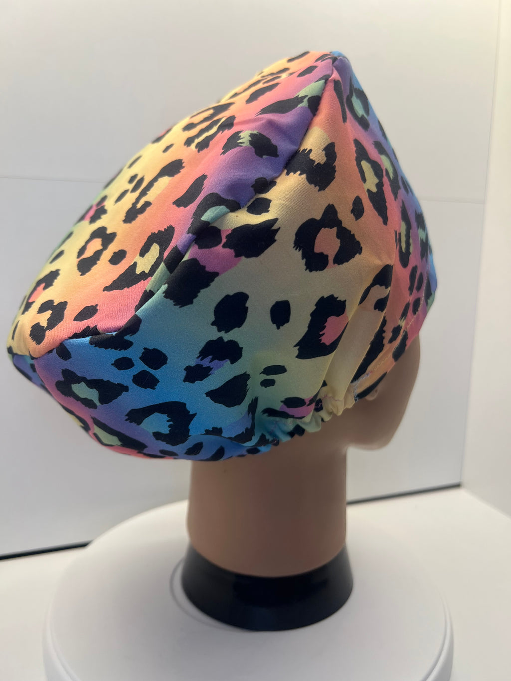 Leopard Skies 100% Cotton Scrub Cap/Theatre Hat - UK Handmade