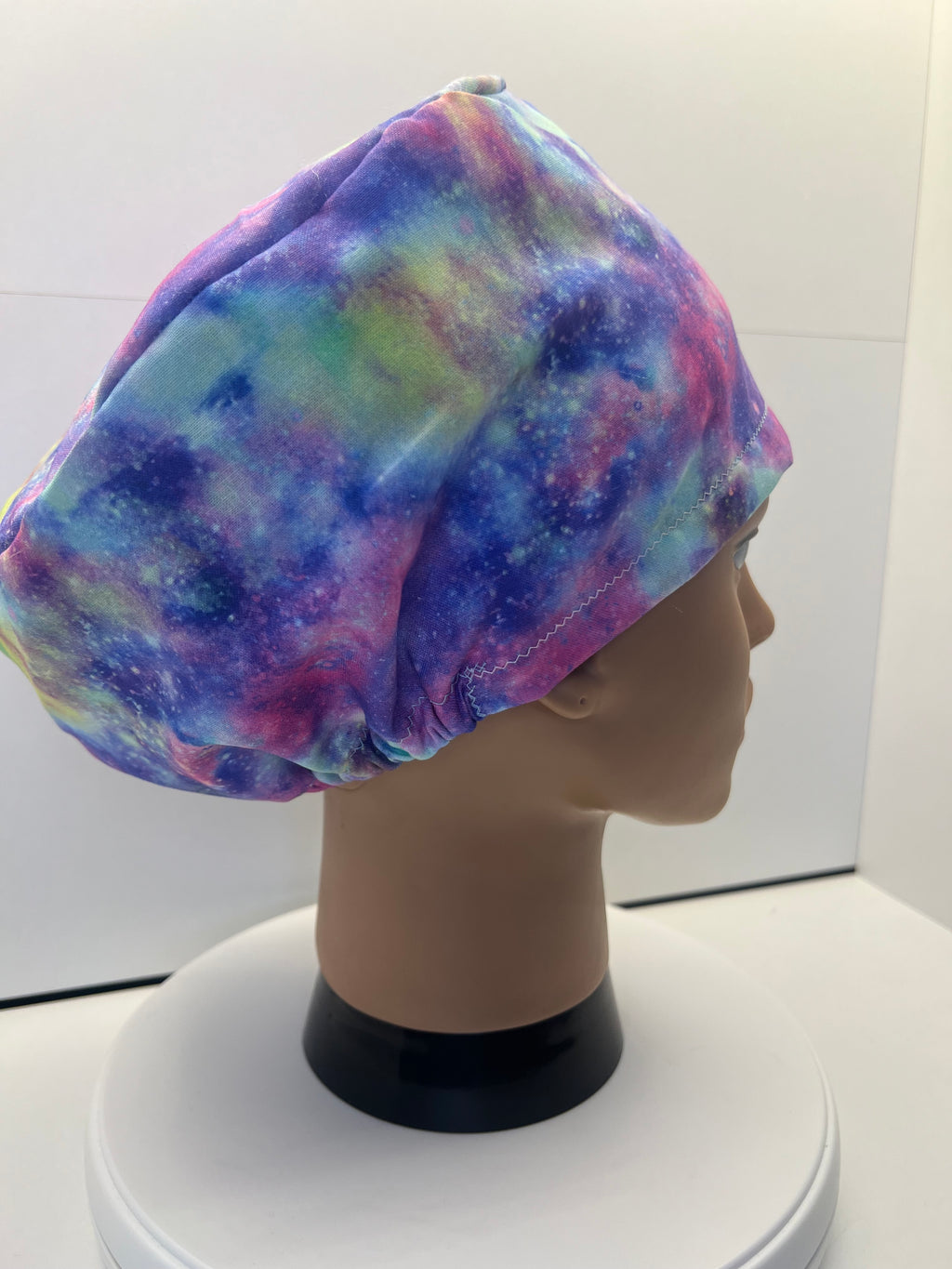 Cosmic Blush 100% Cotton Scrub Cap/Theatre Hat - Optional satin Lining