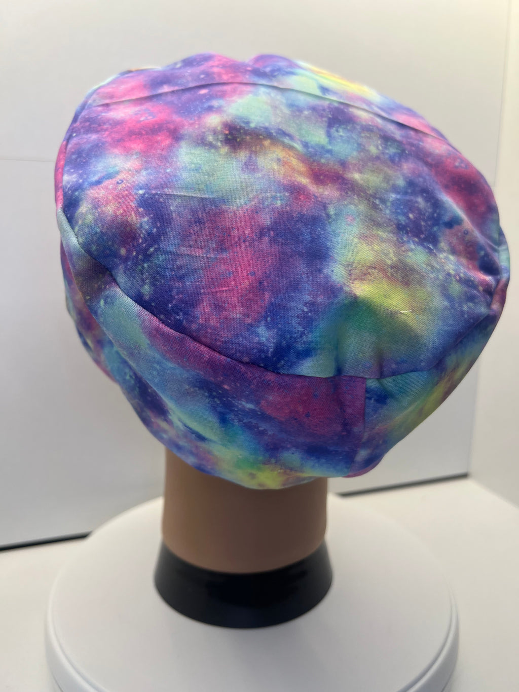 Cosmic Blush 100% Cotton Scrub Cap/Theatre Hat - Optional satin Lining