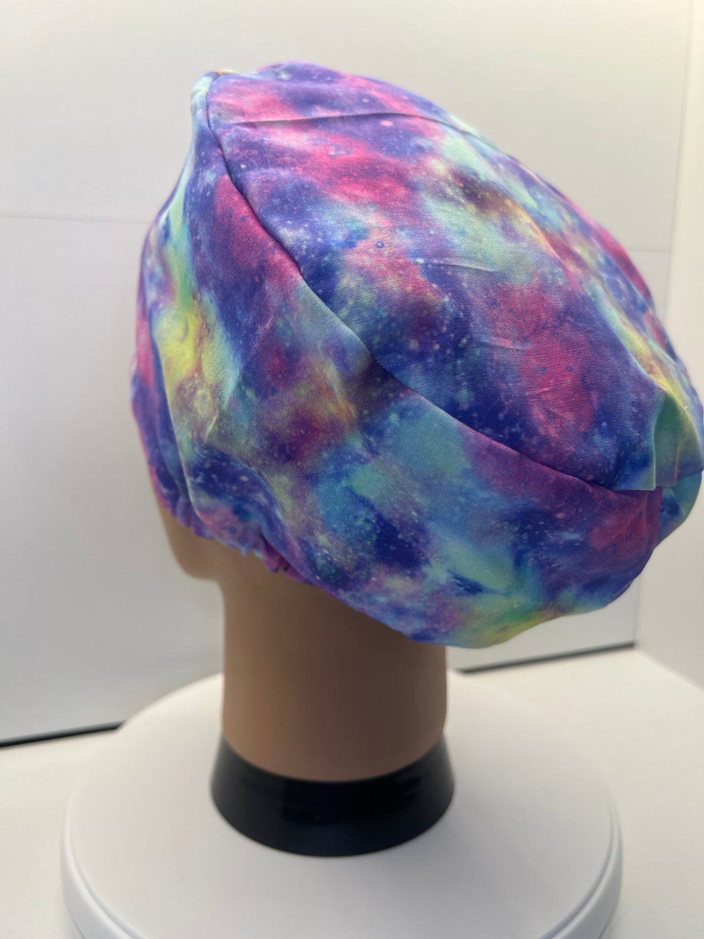 Cosmic Blush 100% Cotton Scrub Cap/Theatre Hat - Optional satin Lining