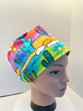 Desert Cactus Premium Jersey Fabric Theatre Hat/Scrub Cap