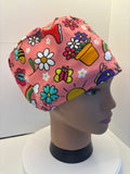 Spring Garden Premium Jersey super soft and smooth cotton theatre scrub hat/cap