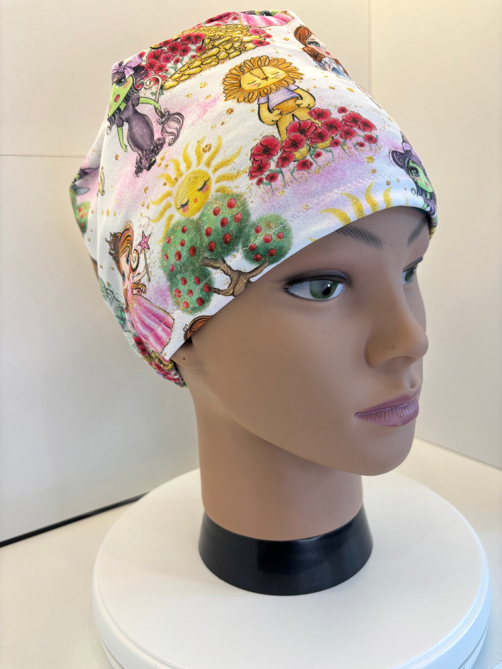 Emerald City Wizard of Oz/ Wicked Premium Cotton Jersey super soft theatre scrub hat/cap