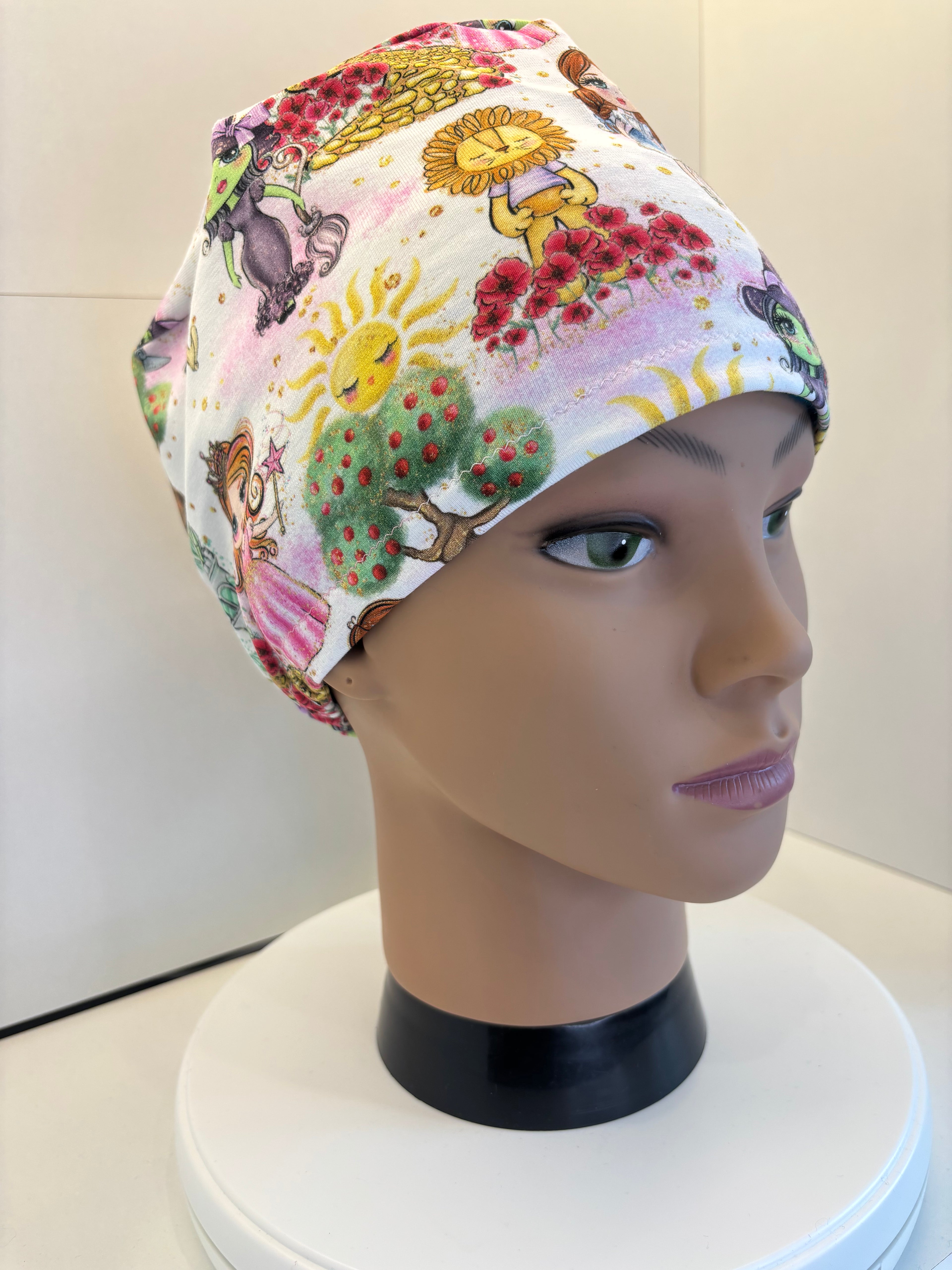 Emerald City Wizard of Oz/ Wicked Premium Cotton Jersey super soft theatre scrub hat/cap