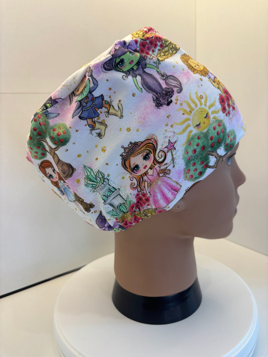 Emerald City Wizard of Oz/ Wicked Premium Cotton Jersey super soft theatre scrub hat/cap