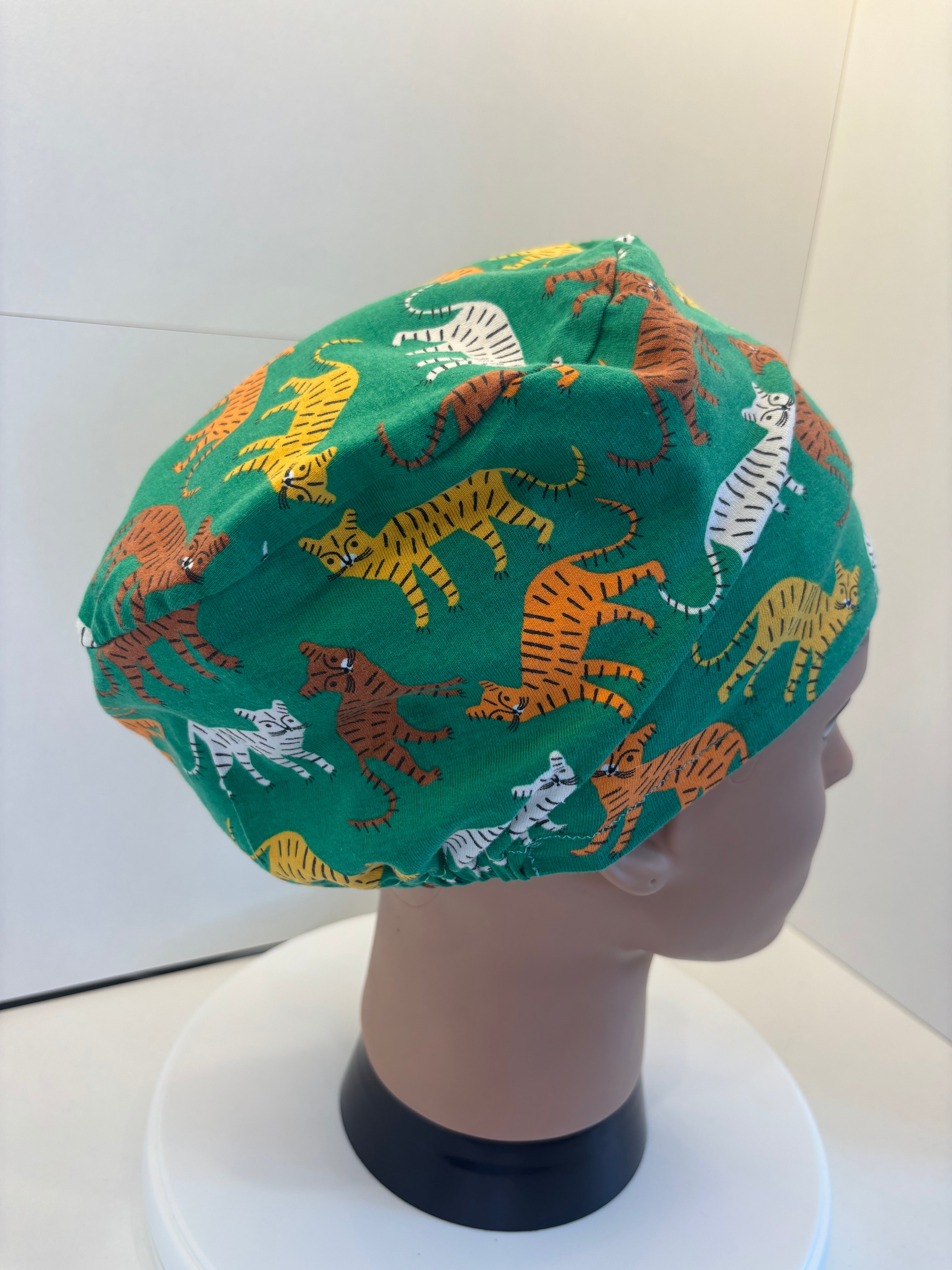 Hey Tiger Premium Cotton Jersey super soft theatre scrub hat/cap