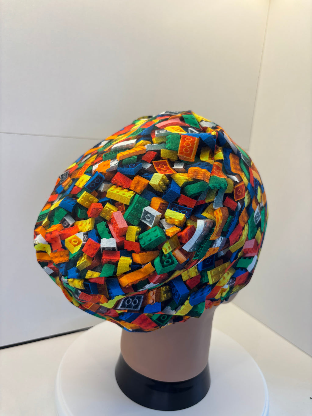 Lego Brick Premium Soft Jersey Fabric Theatre Hat/Scrub Cap