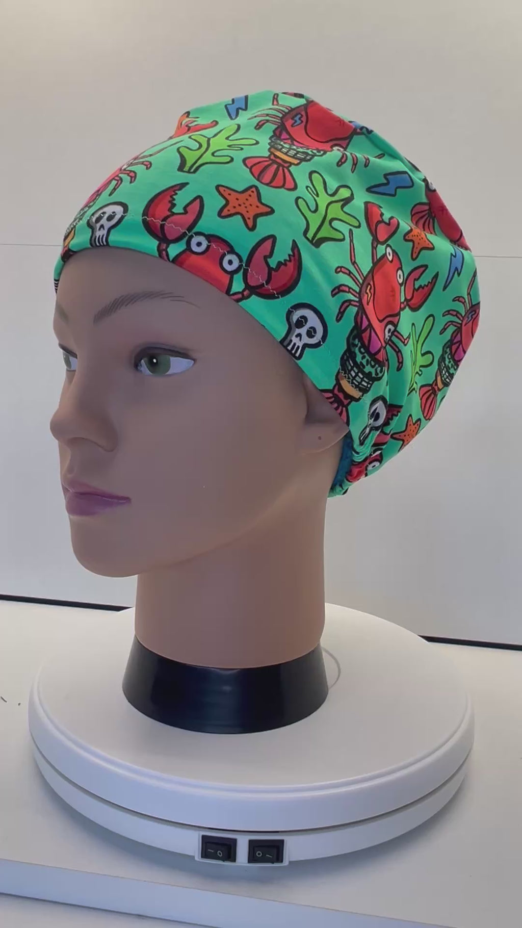 Lobster Lagoon Jersey Theatre Hat.  Standard & Large Size.