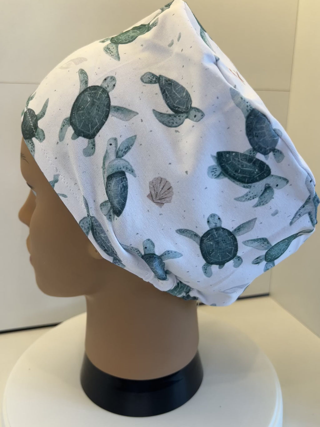 Turtle Flotilla Premium Jersey super soft and smooth cotton theatre scrub hat/cap