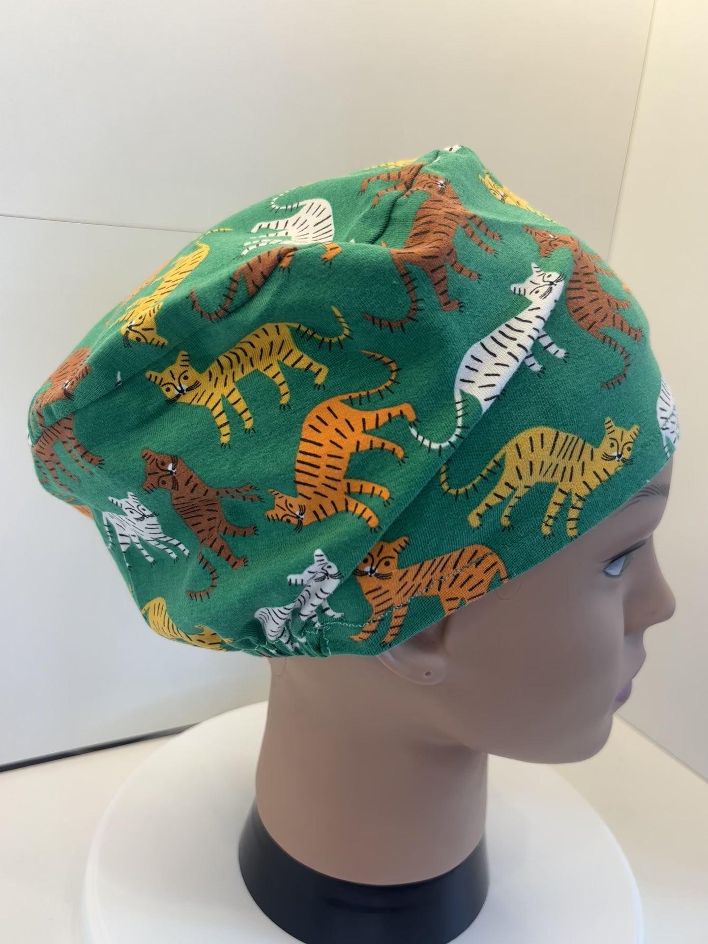 Hey Tiger Premium Cotton Jersey super soft theatre scrub hat/cap