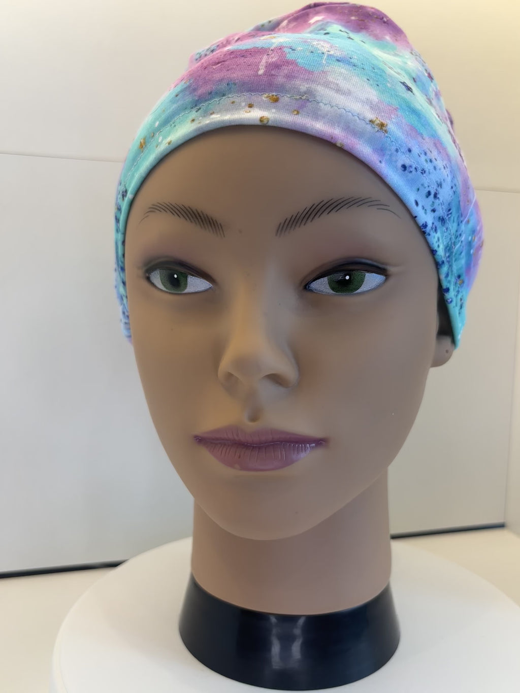 Dreamy Galaxy Premium Cotton Jersey super soft theatre scrub hat/cap