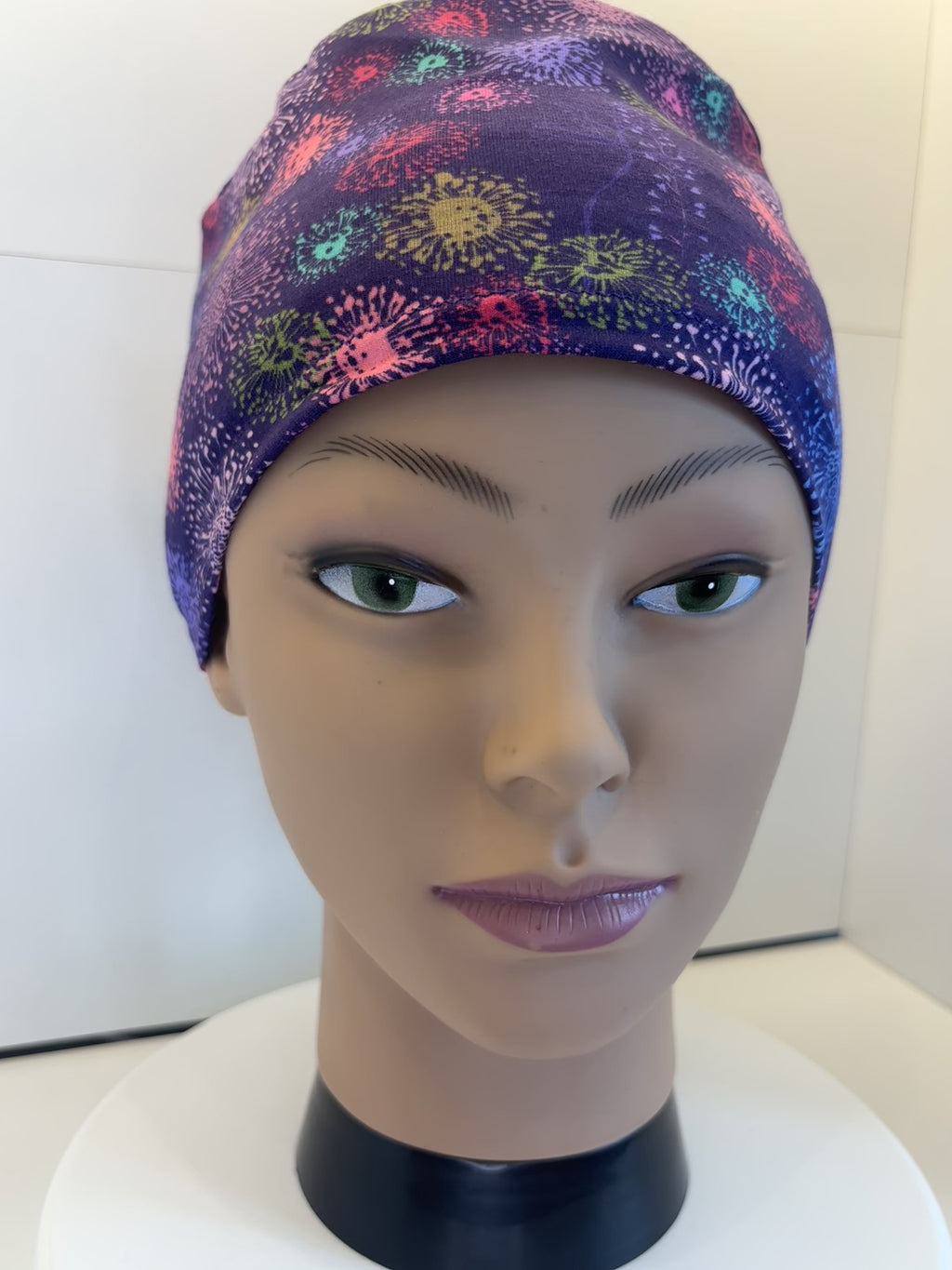 Festival Fireworks Premium Jersey Fabric Scrub Cap/Theatre Hat