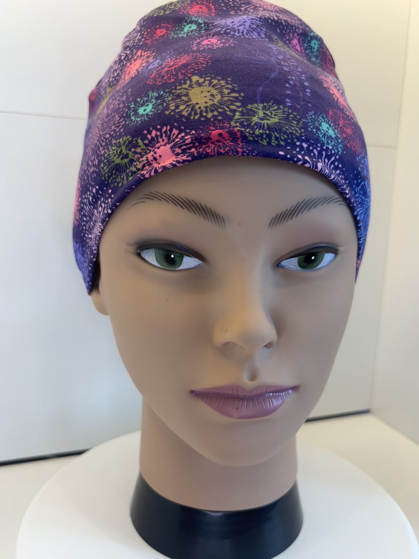 Festival Fireworks Premium Jersey Fabric Scrub Cap/Theatre Hat