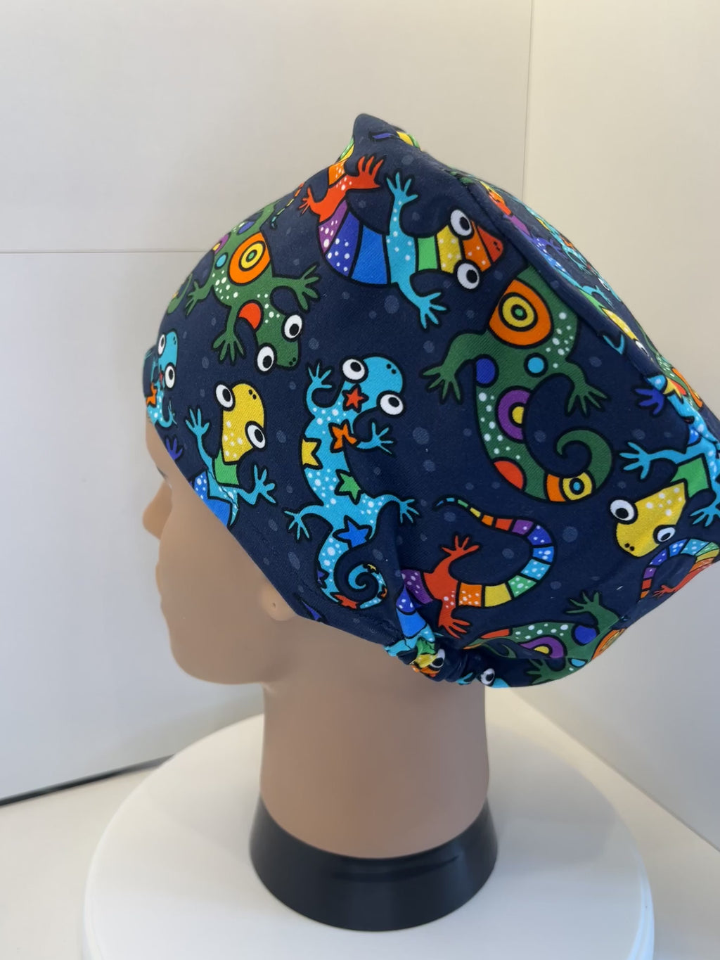Rainbow Lizards Premium Jersey super soft and smooth cotton theatre scrub hat/cap